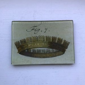 John Derian Decoupage dish